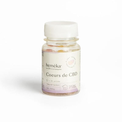 <tc>Gummies</tc> CBD Hearts 10 mg - CBD Candies - Hemēka - CBD-Fields