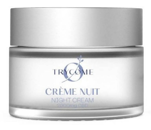 Night Cream 2000mg - <tc>Topicals</tc> CBD - Trycome - CBD-Fields