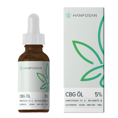 CBG oil 5% · 10 ml - Hanfosan® - CBD-Fields