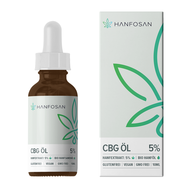 CBG oil 5% · 10 ml - Hanfosan® - CBD-Fields